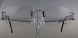 FLAIR JetSet 716 Brille Brillengestell randlos, NEU