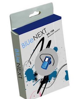 ORIGINAL BLUENEXT BN708 BLUETOOTH HEADSET BLAU BLUE