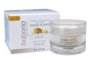 BABARIA 24h Moisturising Face Cream with Snail Extract