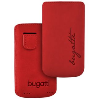 Bugatti Perfect Velvety Cherry Nubuk f Apple iPod Touch 3 Leder Tasche