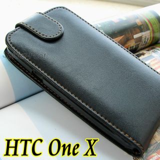 Leder Flip tasche Case Huelle Hard Cover Schutzfolie Stift fuer HTC