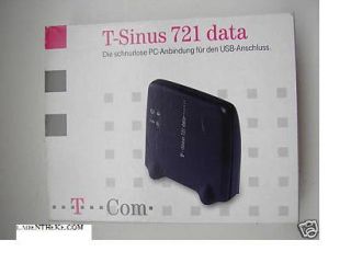 Sinus 721 Data schnurlose PC Anbindung für USB T COM