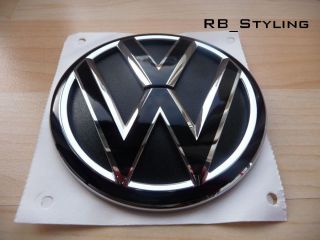 schwarzes VW Zeichen Emblem T5 Facelift GP Heckklappe