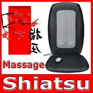 Massagesitz Shiatsu Rollenmassage Sitzauflage Massagegerät
