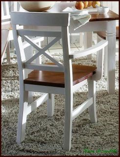 Armlehnstuhl Küchen Stuhl Sessel Stühle Holzstuhl Holz Kiefer massiv