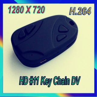 Mini HD Keychain Camera Video Driving Recorder 1280x720