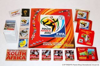 Panini WC WM 2010 South Africa – KOMPLETTSATZ + ALBUM GERMANY + 4
