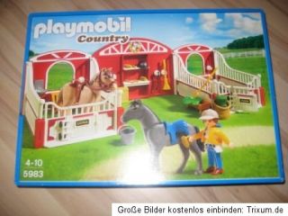 Playmobil Country Reitstall Pferdestall 5980 Pferd Reiterhof NEU OVP