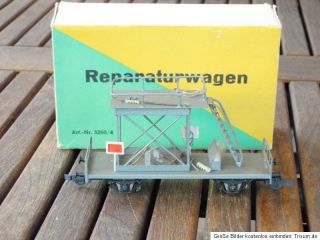 Dahmer DDR Reparaturwagen u.a. für Oberleitung grau DR Ep.3/4 KKK und