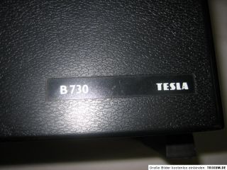 DDR Spulentonbandgerät Tesla B 730 Stereo Made in CSSR RGW Tonband