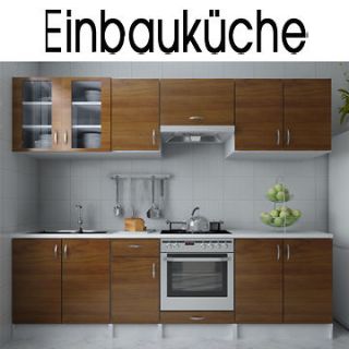 Einbauküche 260 cm Küchenzeile Küche Kitchen Set Küchenblock 2,6 m
