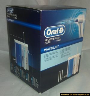 Braun Oral B Professional Care Munddusche WaterJet OVP