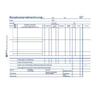 .Zweckform Reisekostenabrechnung 740 wöchendliche Abrechnung