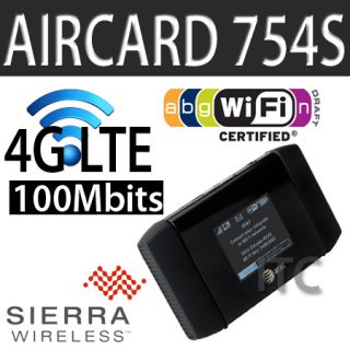 SIERRA WIRELESS AC 754S 4G MiFi 100Mbit/s LTE/HSPA+/HSPDA Modem Router