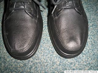 Ecco Soft Damen Leder Schuhe Halbschuhe Gr. 7,5  41 Farbe schwarz NEU