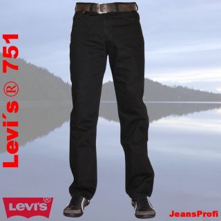 Levis ® 751 Standard BLACK Herren Jeans Hose 7510226 Hosen Original