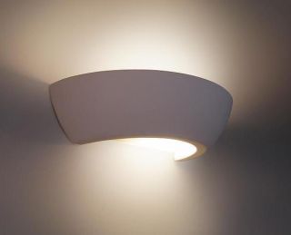 Wandleuchte DINAS Keramik Wandlampe Lampe Leuchte Gipslampe