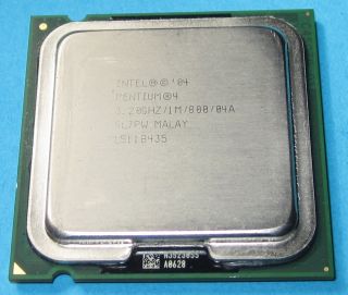  Pentium 4 540J 3 2 GHz 3 20GHz 1M 800 04A SL7PW Socket 775 LGA775 HT