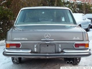 Versteigert wird ein 1971er Mercedes 300 SEL W109 Langversion