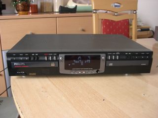 Philips CDR765 Doppeldeck CD Recorder Player