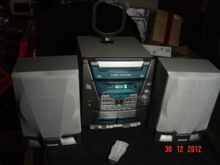 Thomson VT CD 790 Stereoanlage 5fach CD Wechsler Boxen Wurfantenne