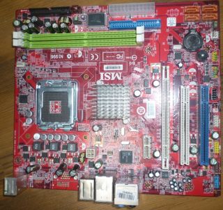 MSI MS 7366 LGA 775 Intel Motherboard