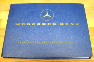 Teilekatalog Mercedes Benz Type LP 810 LP 1013 LP 1213 Stand 01 1966