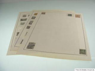 Alte Briefmarken Sammlung TÜRKEI aus Schwaneberger Album / old stamps