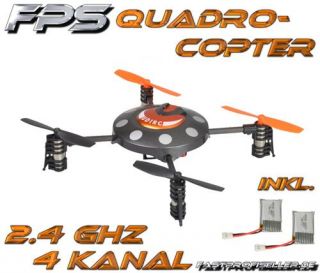 RC 2.4 GHZ 4 Kanal Quadrocopter UFO Drohne Multicopter Helikopter RTF