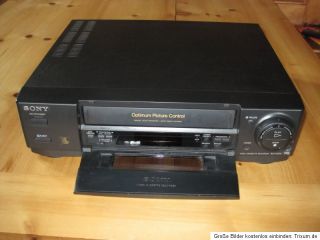 Sony Videorekorder, Videorecorder, SLV E200, VHS, funktionstüchtig