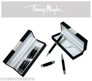 Thierry Mugler Kugelschreiber Bleistift Schreibset Edel