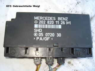 Mercedes Benz C Klasse 202 Komfort Steuergerät 202 820 1126