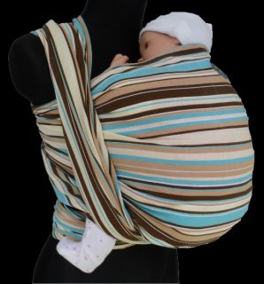 NEU Tragetuch Bauchtrage Babytrage bis 17kg tolle Farben 100% gewebte