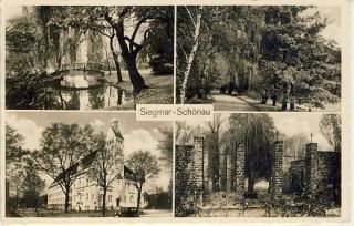 A839. Siegmar   Schönau 1942  Mehrbildkarte 