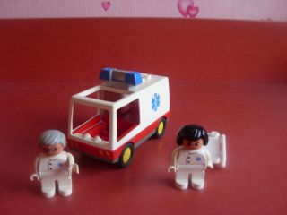 Lego Duplo Krankenwagen mit 2 Figur und Liege