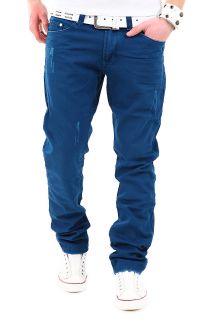Jeans Slim Fit Colour Hose Chinohose Beige/Grau/Blau/Rot