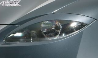 RDX Scheinwerferblenden Seat Altea 5P Böser Blick ABS Blenden Spoiler