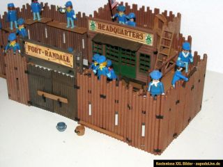 Playmobil Western Fort Randall 3419 mit vielen Nordstaatlern