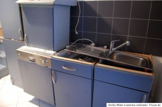 Einbauküche Küchenzeile mit Elektrogeräten Cerankochfeld