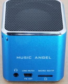 Music Angel Player Lautsprecher  Sound Station Fm Radio Farbe