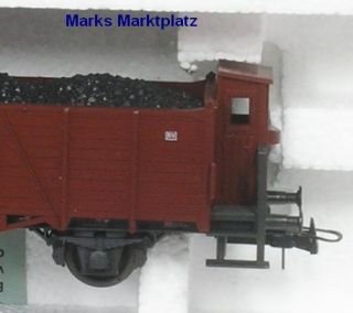 H0 offener Güterwagen m. Brhs. Om 21 DB Roco 46278 NEU OVP