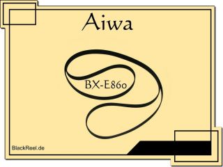Aiwa PX E860 Riemen rubber belt Peesen Plattenspieler Turntable Record