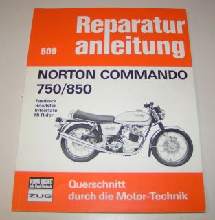 Reparaturanleitung Norton Commando 750 / 850   ab 1967