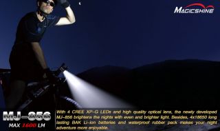 Magicshine MJ 856B NEUE Vers. 11/2011 CREE HighPower LED 1600 LUMEN