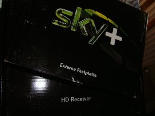 HD SAT  Receiver TDS 865 NSDX +++ Sky+ EHD100SD ext. Festplatte 160