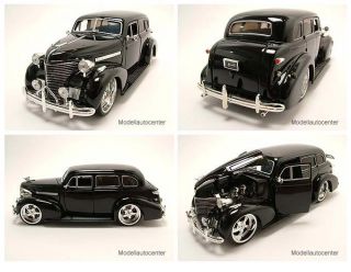 Chevrolet Master Deluxe 1939 schwarz, Modellauto 124 / Jada Toys