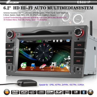 ES881DE HD Car DVD Player GPS DVB T Autoradio OPEL ASTRA ZAFIRA VECTRA