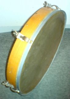 TAMBURIN * Naturfell * Ø 30 cm * Holzring 4,3 cm [ Orff Instrument