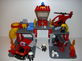 LEGO DUPLO Ville 1 große Feuerwehrstation Sirene mit Licht und Sound