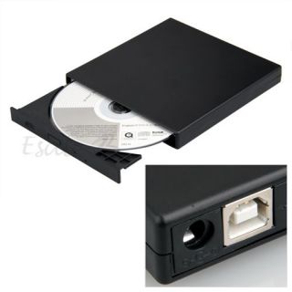 Externes USB 2.0 CD ROM slim Laufwerk für Netbook PC laptop notebook